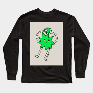 Silly Little Guy | Green Version Long Sleeve T-Shirt